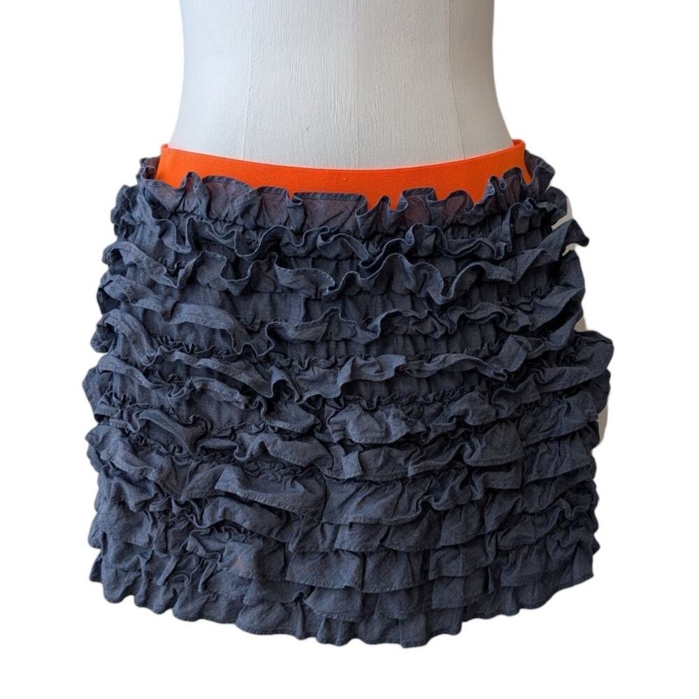 J.Crew 2010 Ruffle Mini Skirt